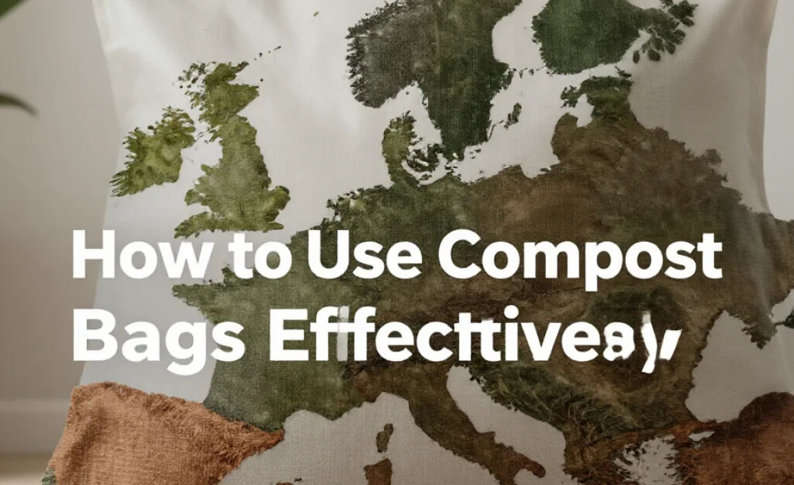 How to Use Compost Bags Effectively