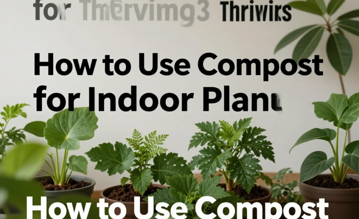How to Use Compost for Indoor Plants