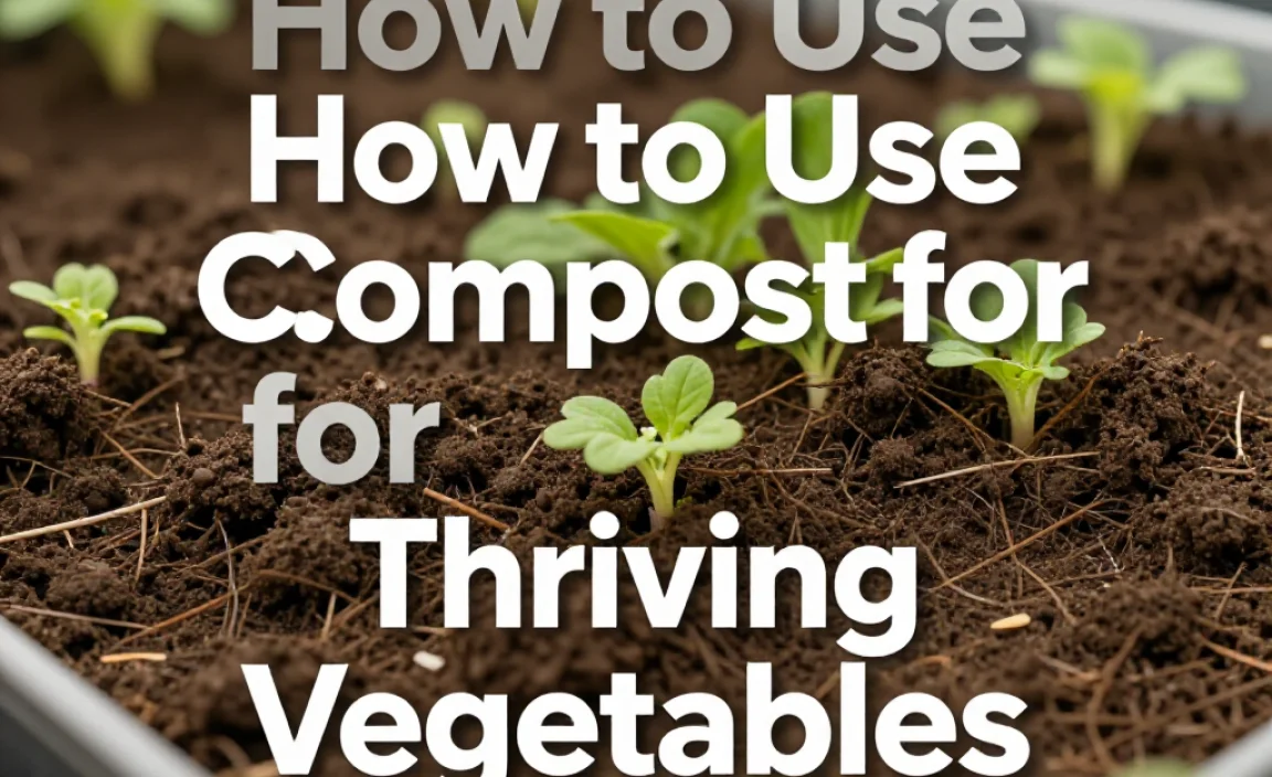 How to Use Compost for Thriving Vegetables