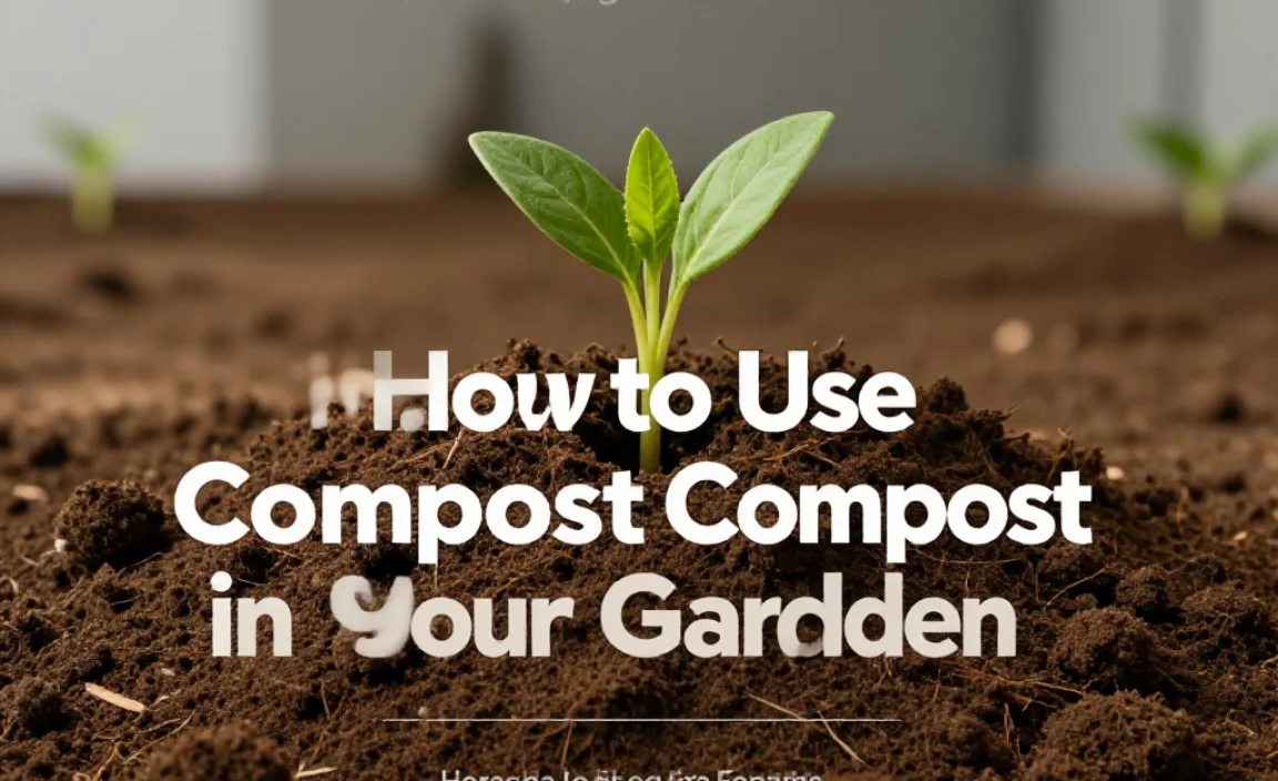 How to Use Compost in Your Garden