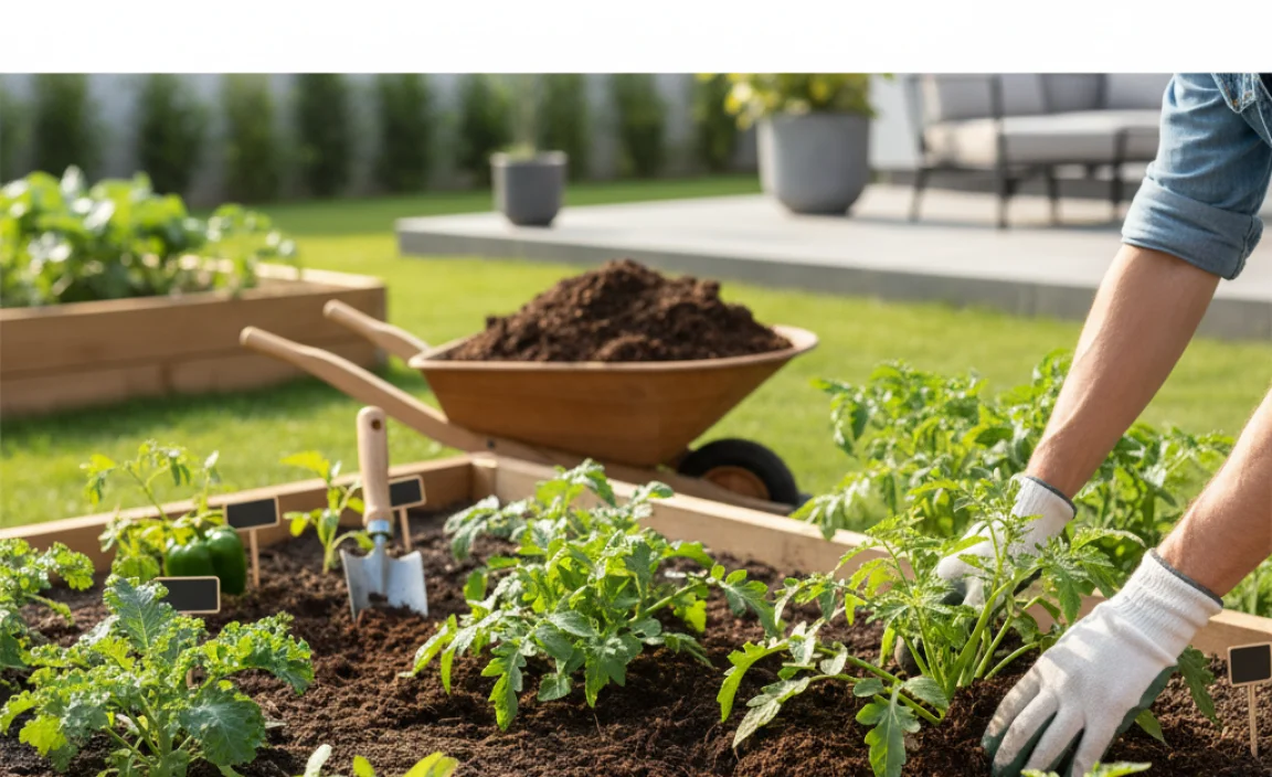 How to Use Compost in Your Vegetable Garden