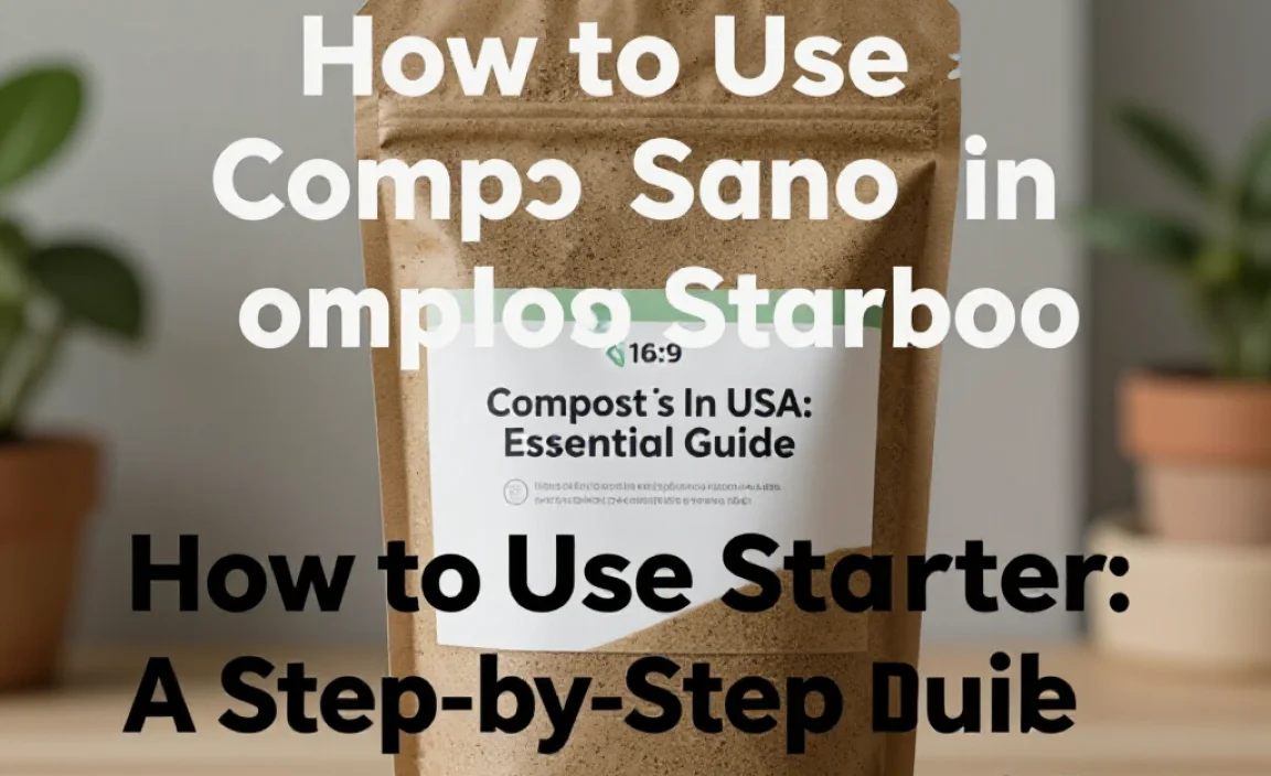 How to Use Compost Starter: A Step-by-Step Guide
