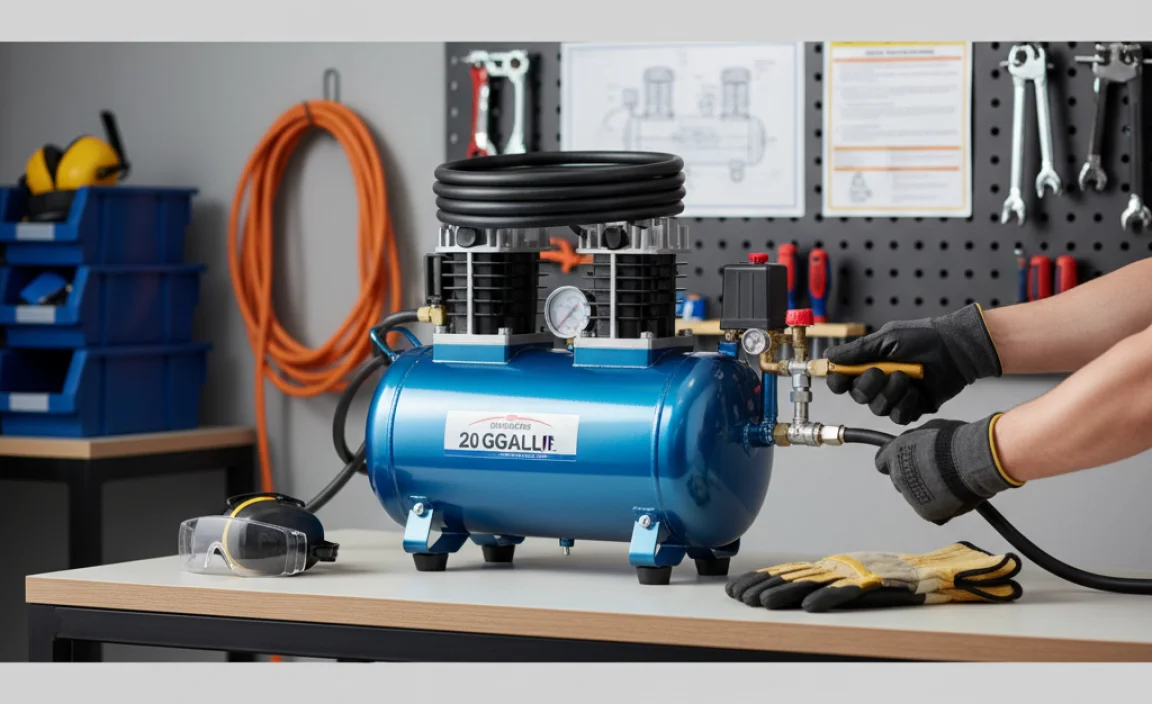 How to Use Your 20 Gallon Air Compressor Safely and Effectively