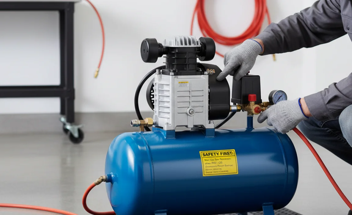 How to Use Your 4-Gallon Air Compressor Safely