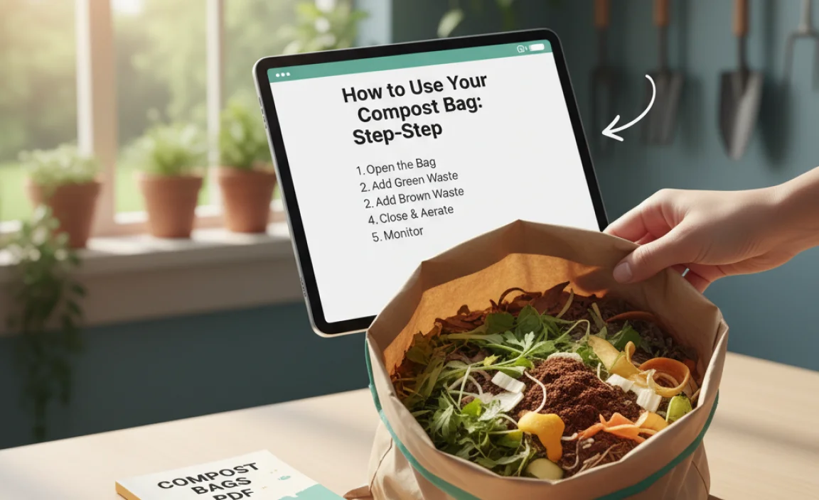 How to Use Your Compost Bag: Step-by-Step