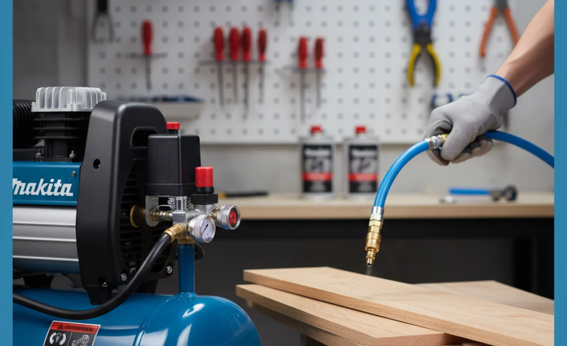How to Use Your Makita Oil-Free Compressor Safely