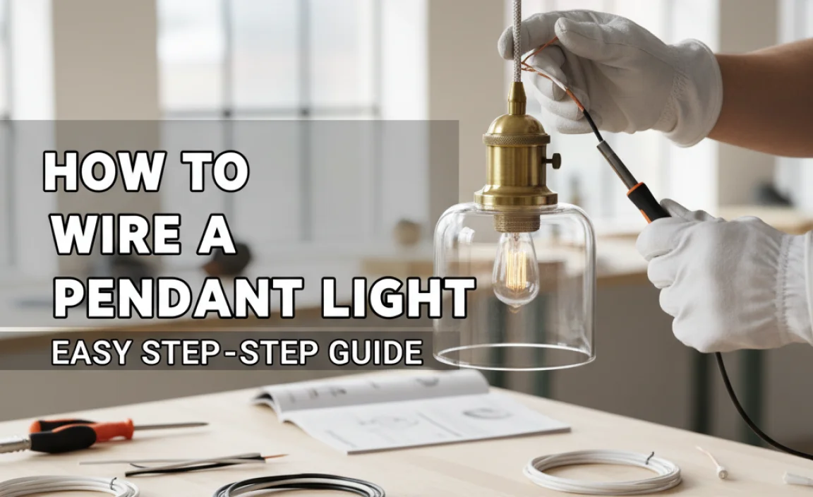 How To Wire A Pendant Light: Easy Step-By-Step Guide