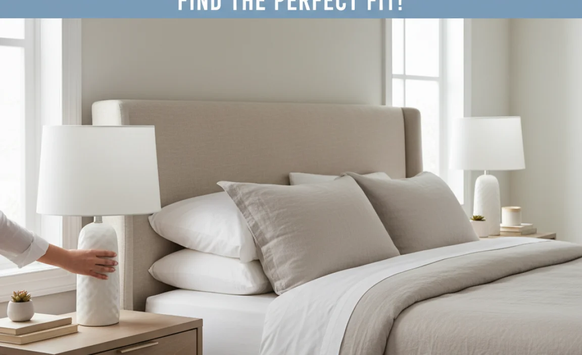 Ideal Height Measurements for Nightstand Lamps