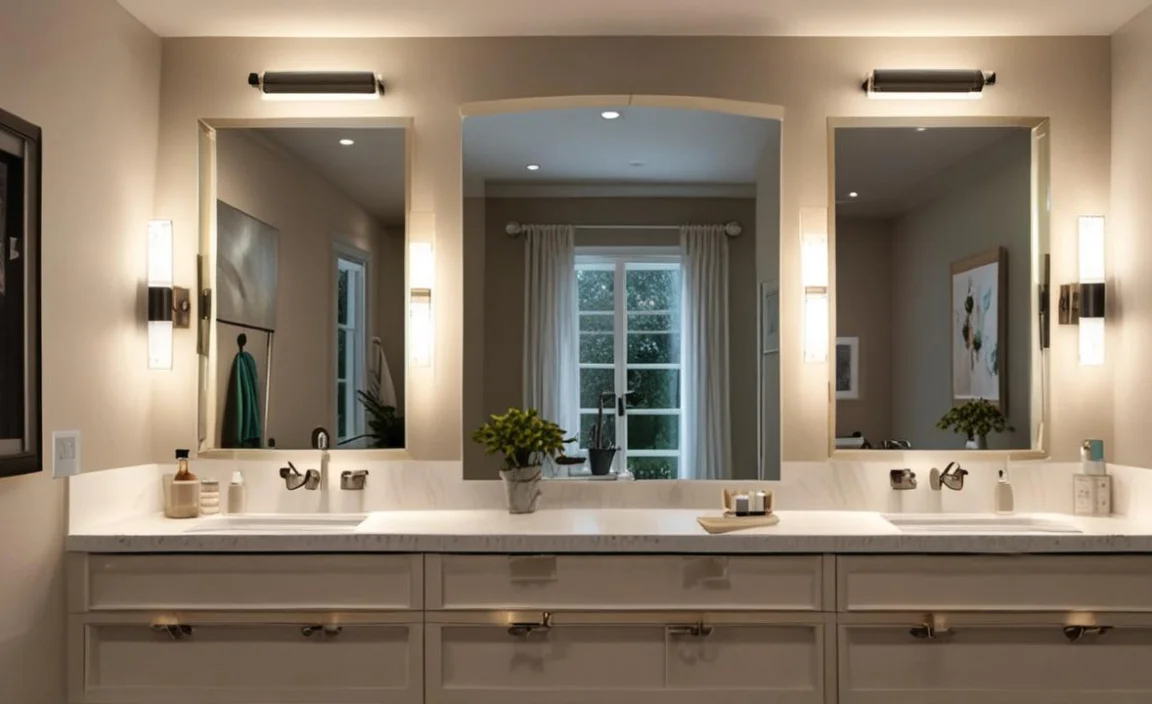 Ideal Width for a 48 Inch Vanity Light