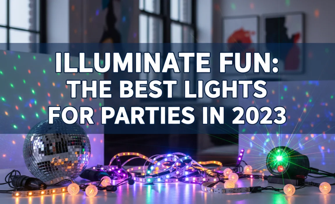 Illuminate Fun: The Best Lights For Parties In 2023