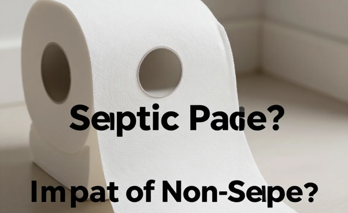 Impact of Non-Septic Safe Toilet Paper