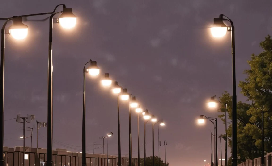 Impact of Street Light Height on Visibility