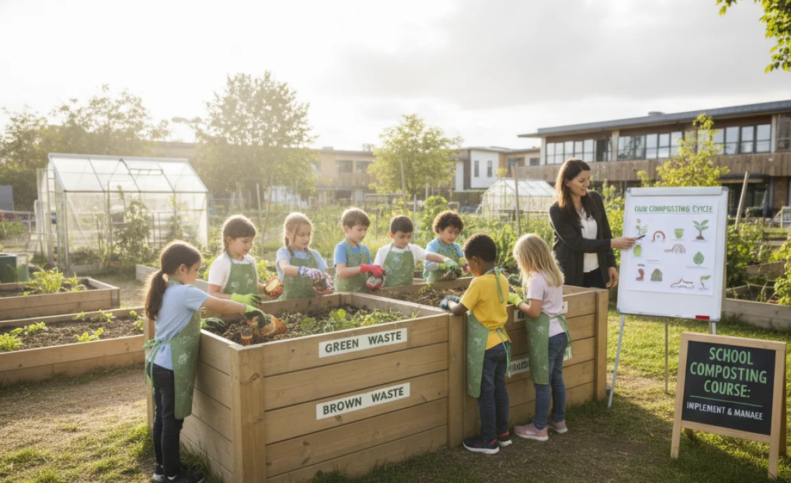Implementing and Managing Your School Composting Course
