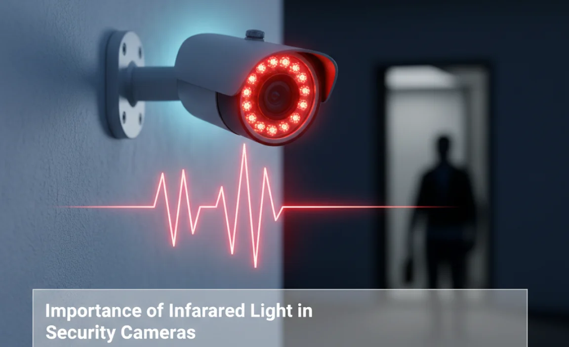 Importance of Infrared Light in Security Cameras