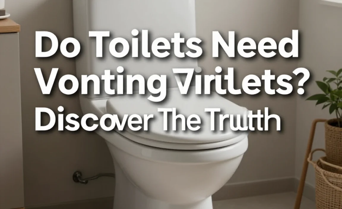 Importance of Venting Toilets