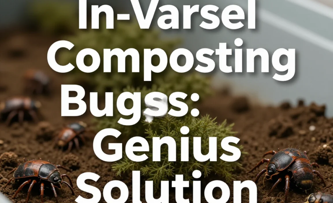 In-Vessel Composting Bugs: Genius Solution