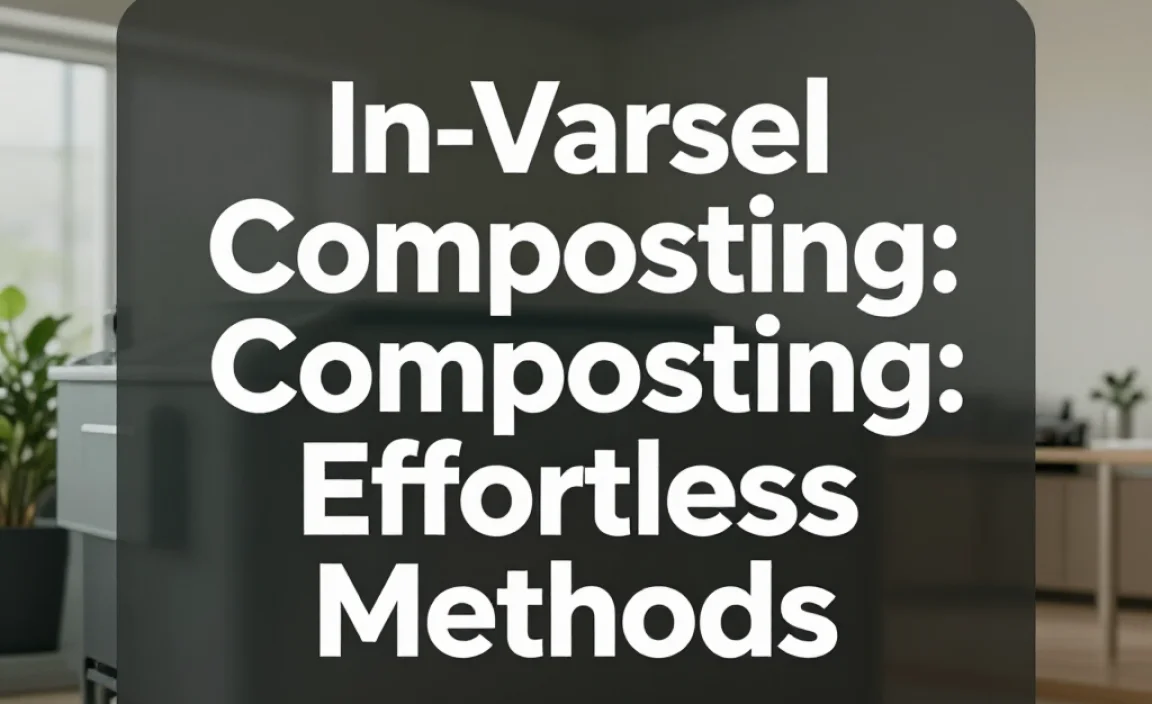 In-Vessel Composting: Effortless Methods