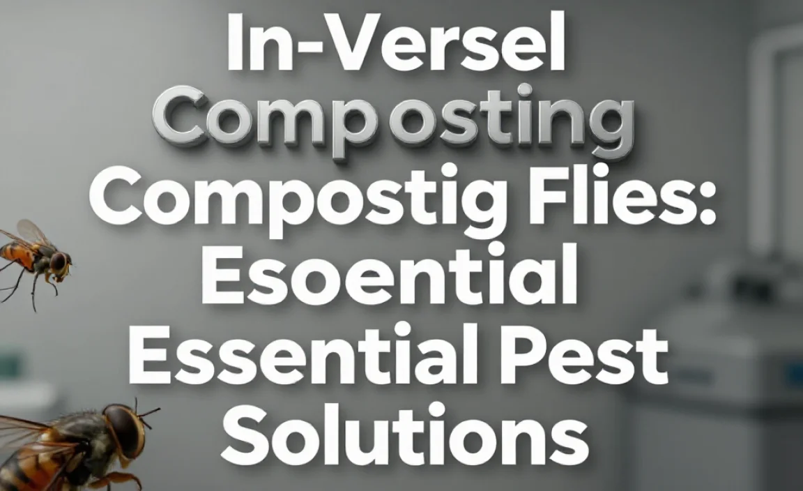 In-Vessel Composting Flies: Essential Pest Solutions