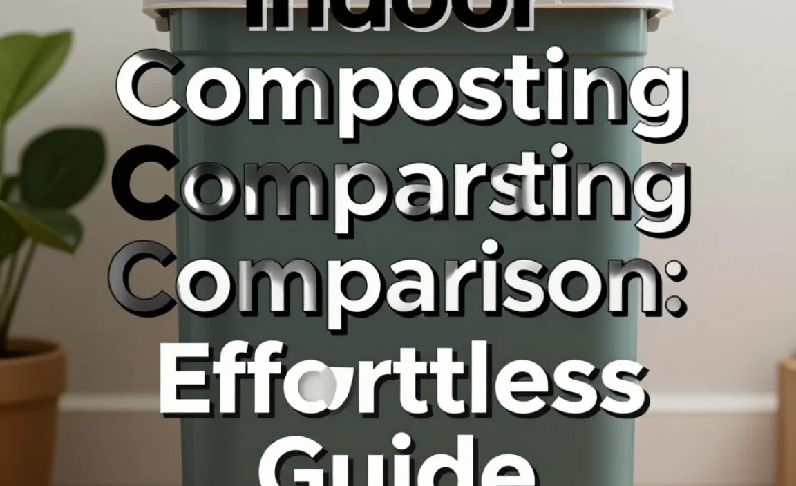 Indoor Composting Comparison: Genius Effortless Guide