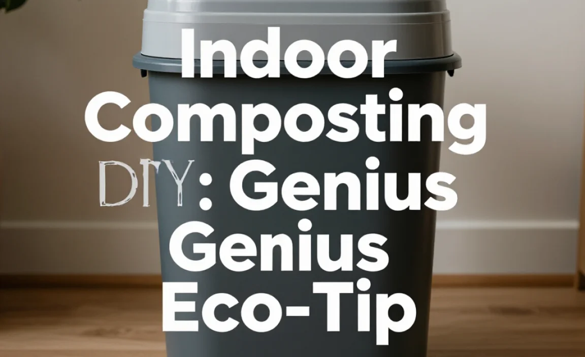 Indoor Composting DIY: Genius Eco-Tip