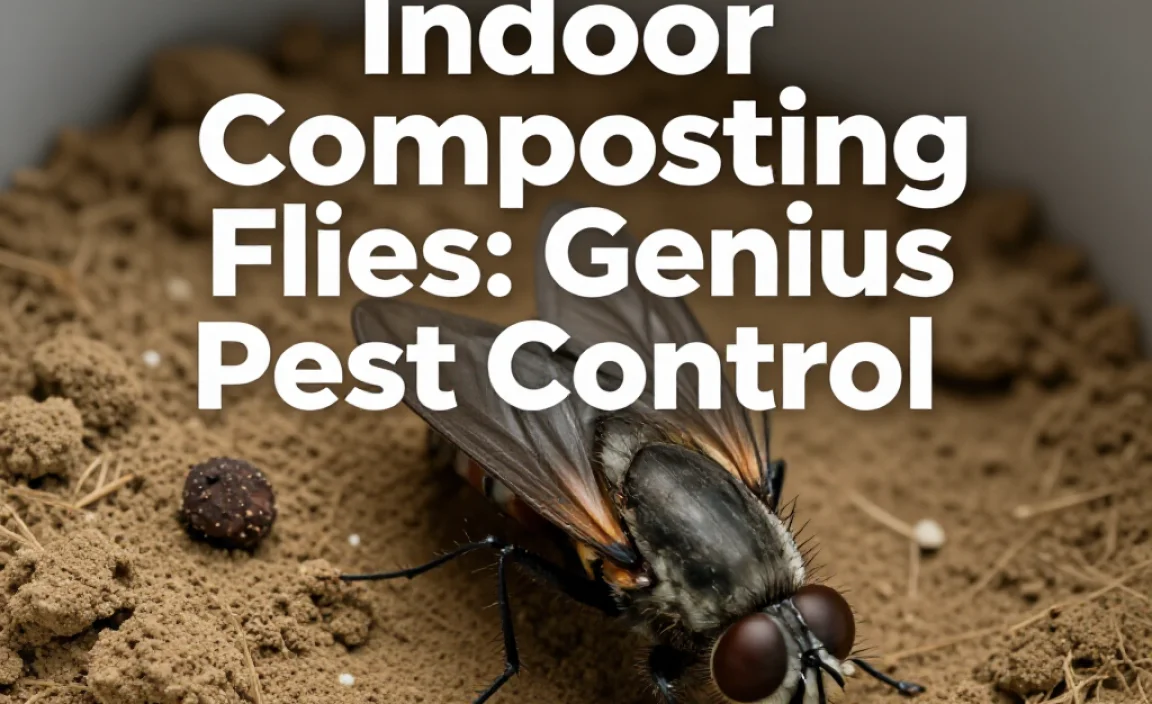 Indoor Composting Flies: Genius Pest Control