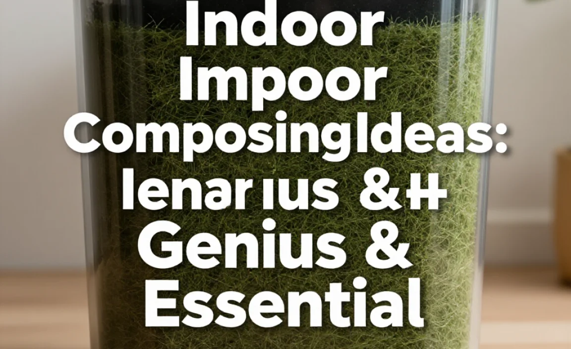 Indoor Composting Ideas: Genius & Essential