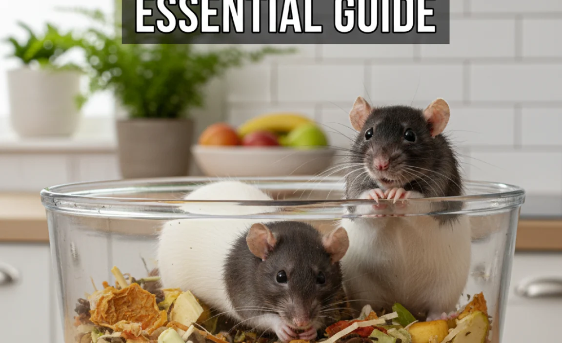 Indoor Composting Rats: Essential Guide