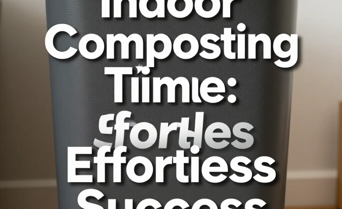 Indoor Composting Time: Effortless Success