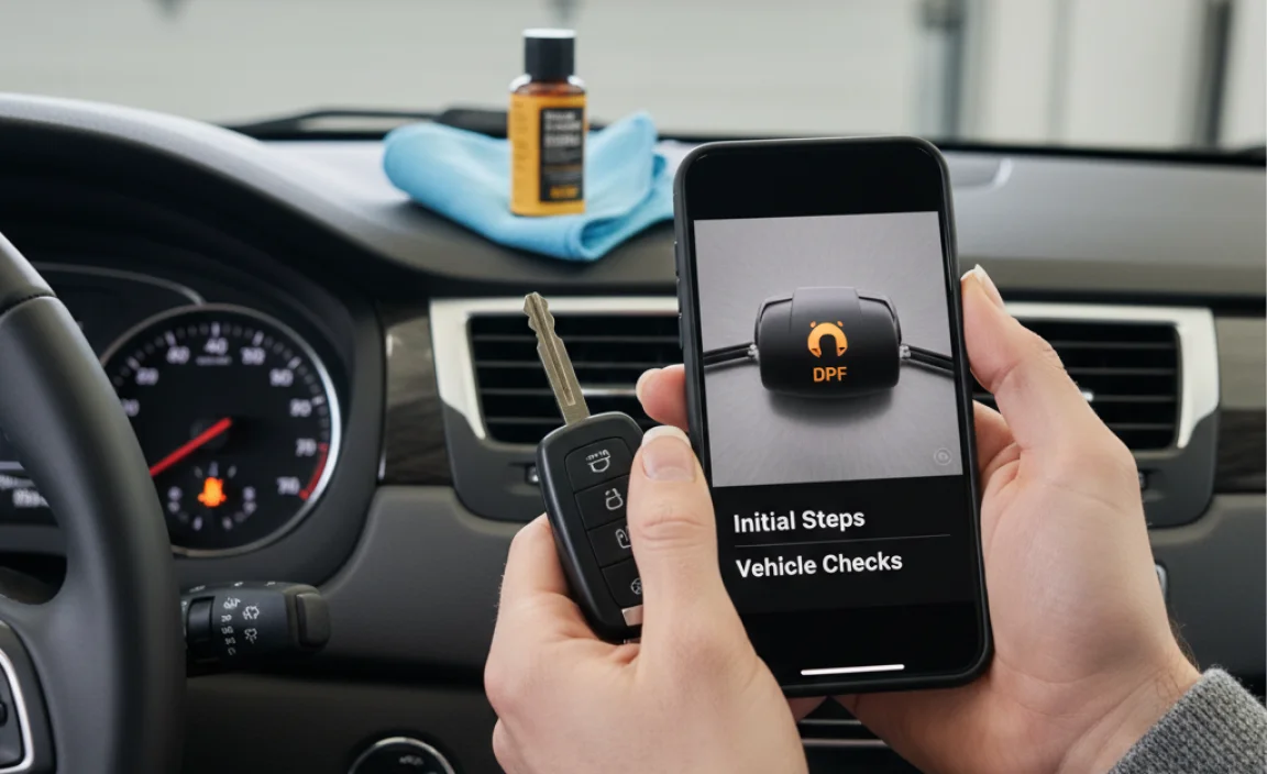 Initial Steps Before Clearing the Warning Light