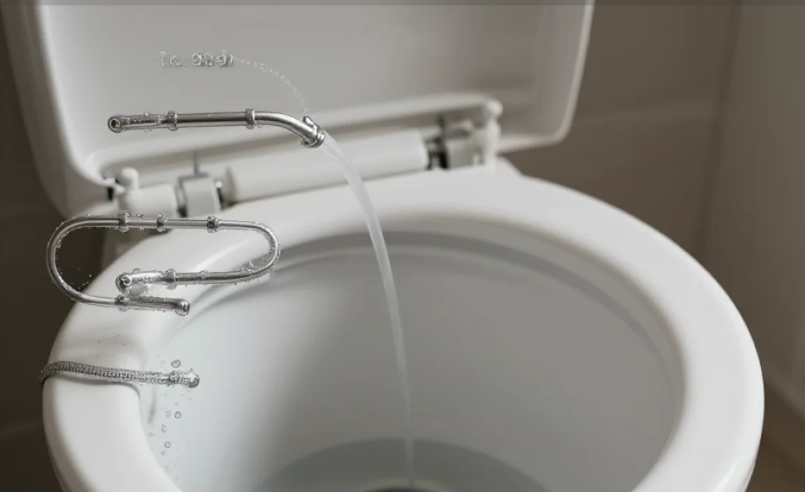 Initial Waste Processing in the Toilet