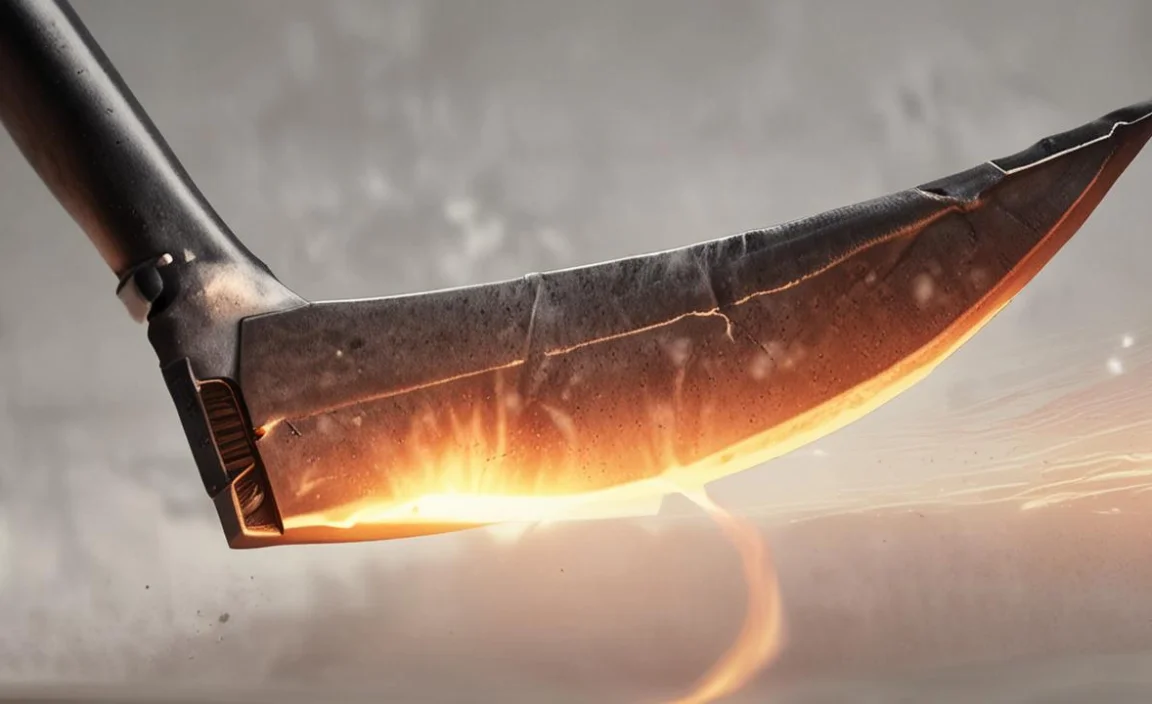 Inspecting the Blade for Damage