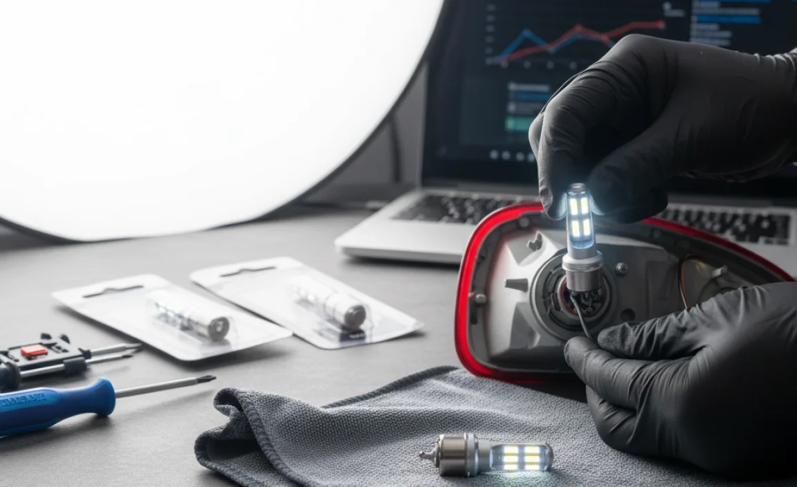 Installation and Replacement of 1156 LED Bulbs