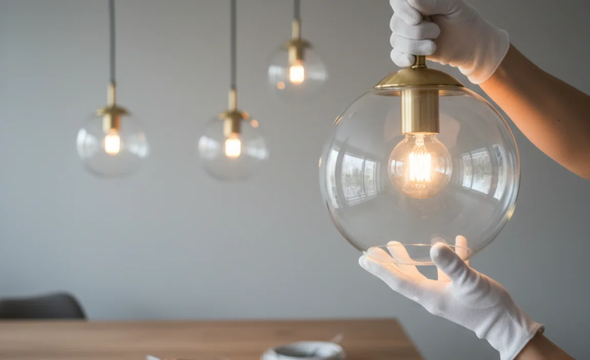 Installation Guide for Clear Glass Globes