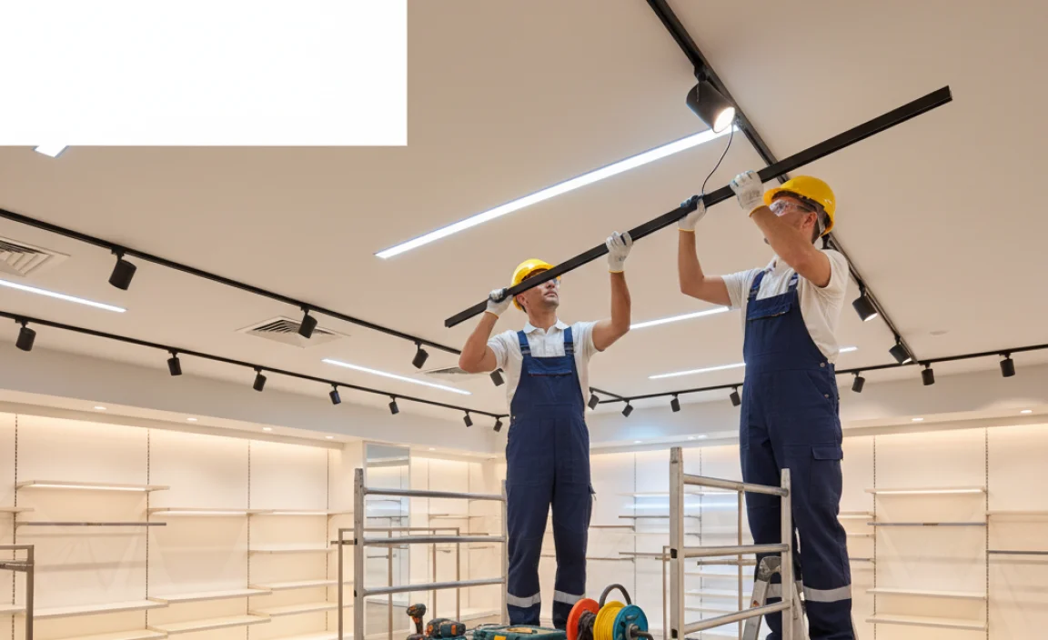 Installation Techniques for LED Lighting in Shops