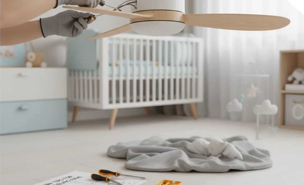 Installation Tips for Baby Room Ceiling Fans