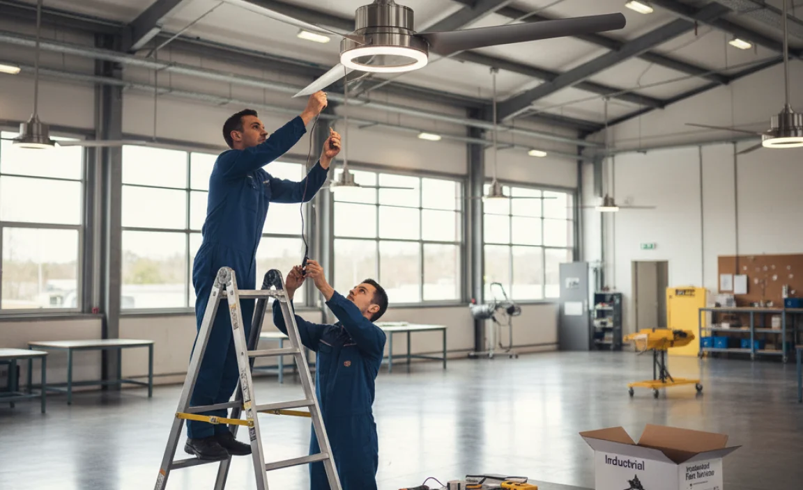 Installation Tips for Ceiling Fans in Shops