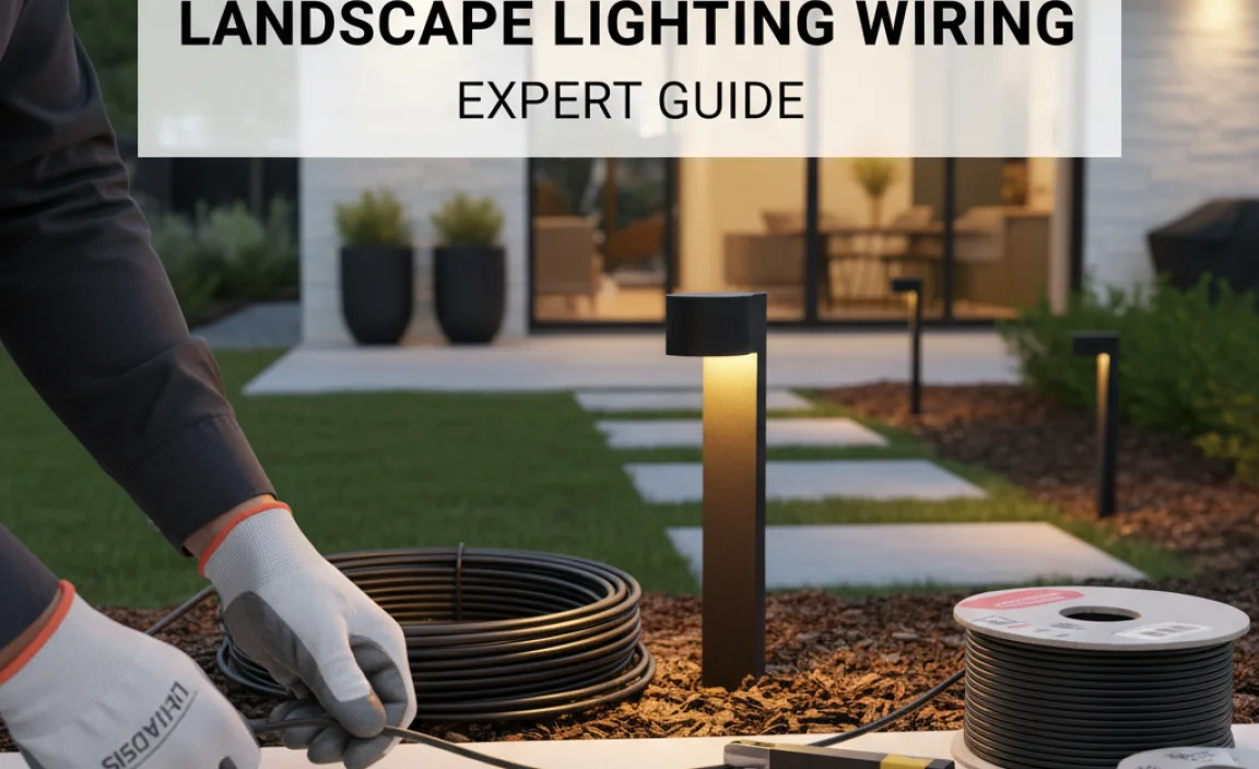 Installation Tips for Landscape Lighting Wiring
