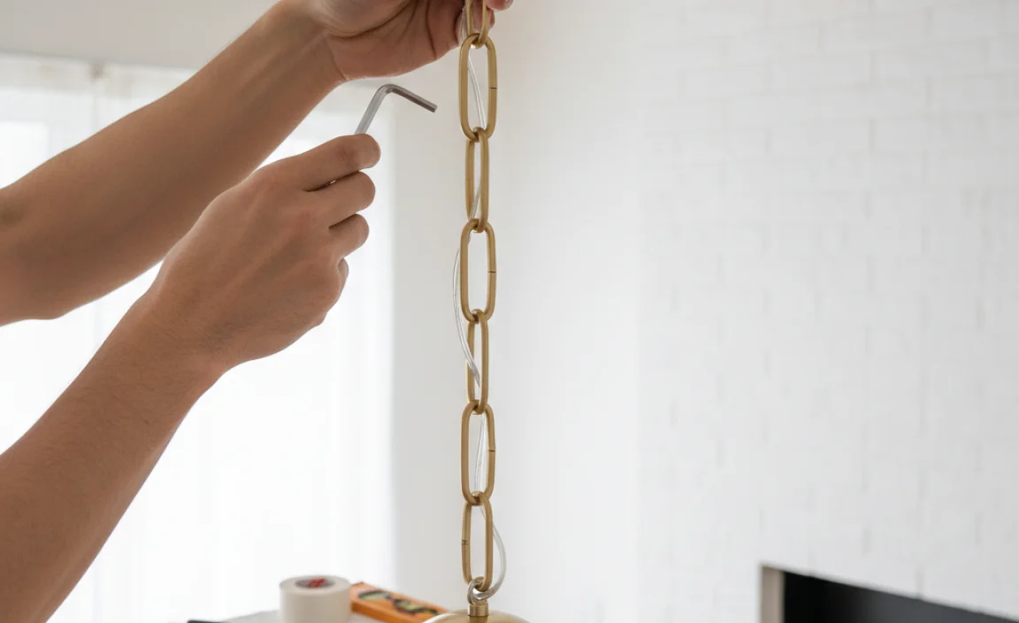 Installation Tips for Pendant Light Chains