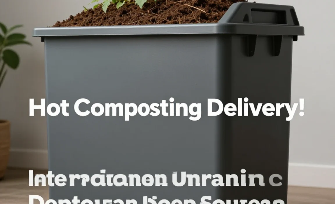 Introducing Your Genius Solution: Hot Composting Delivery!