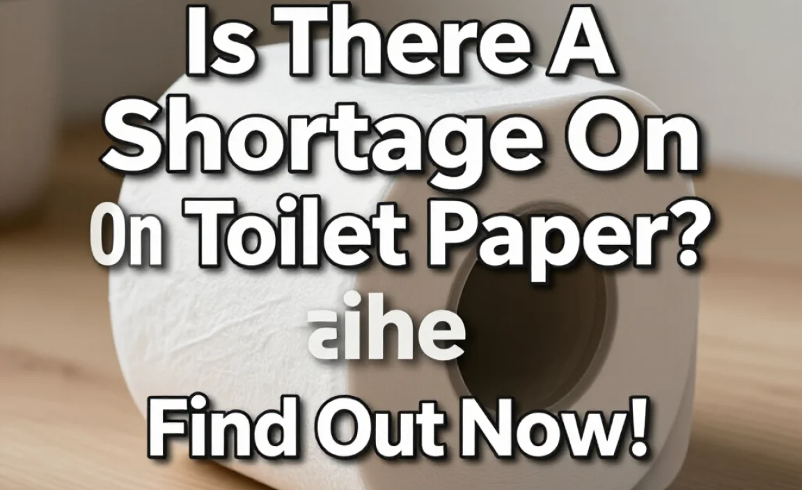Is There A Shortage On Toilet Paper? Find Out Now!