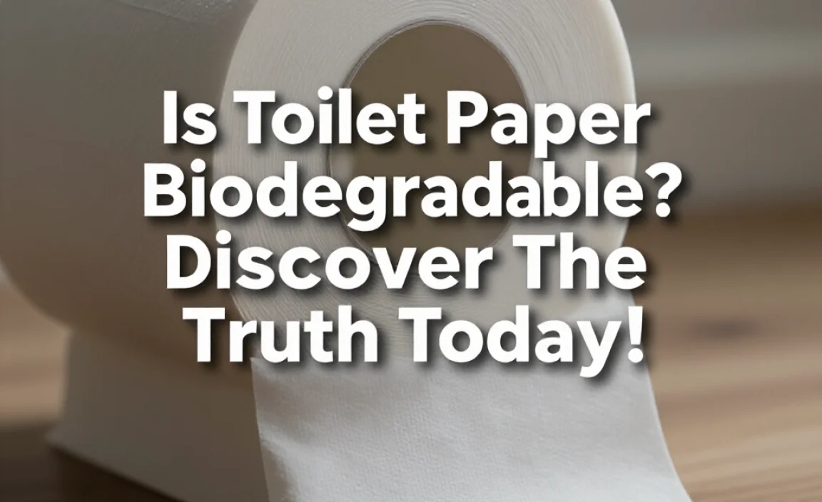 Is Toilet Paper Biodegradable? Discover The Truth Today!