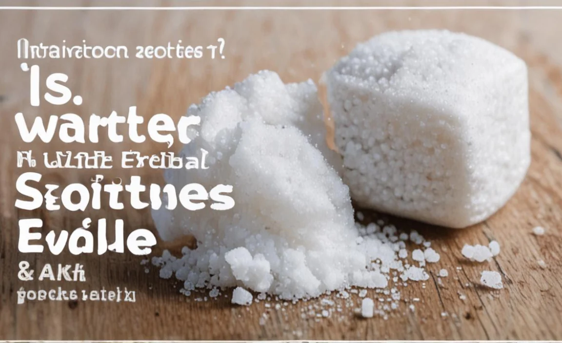 Is Water Softener Salt Edible? The Shocking Truth!