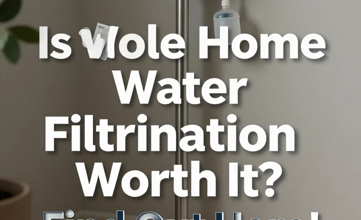 Is Whole Home Water Filtration Worth It? Find Out Here!