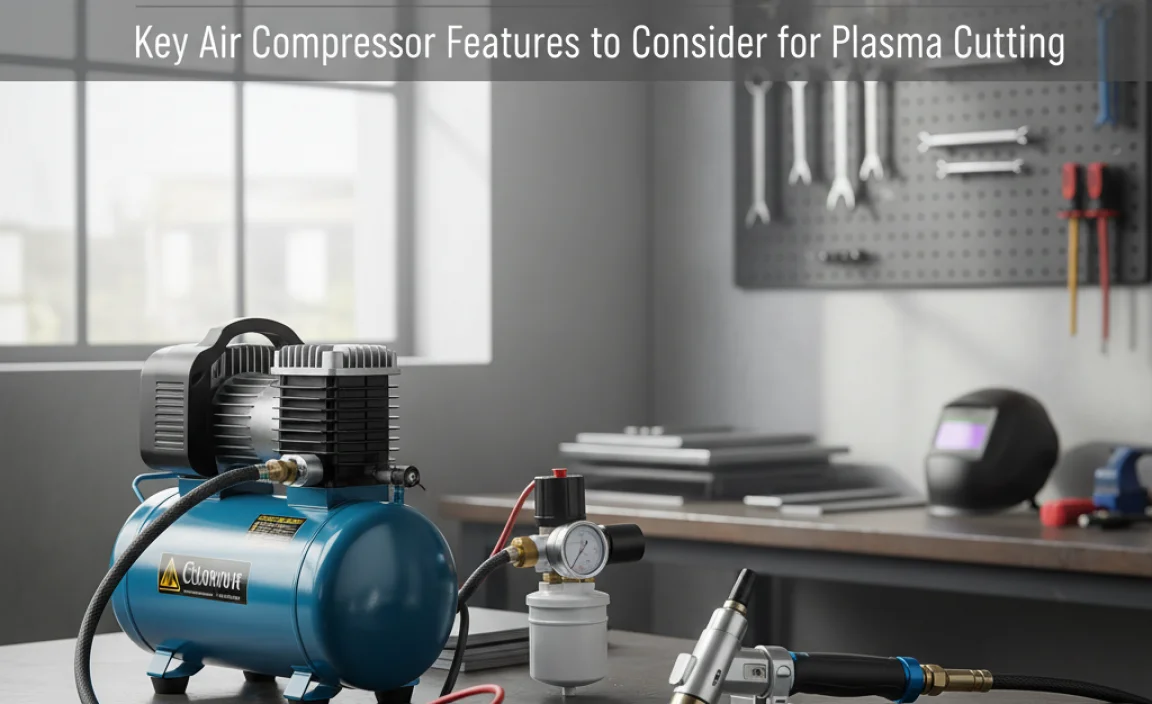 Key Air Compressor Features to Consider for Plasma Cutting