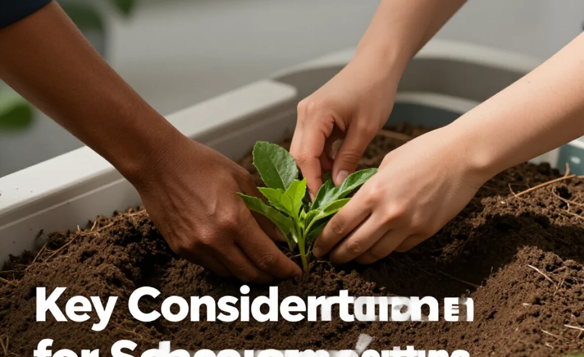 Key Considerations for School Composting