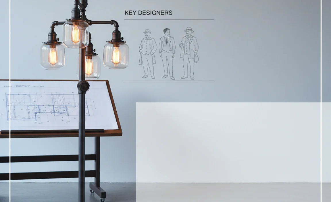 Key Designers of Industrial Floor Lamps
