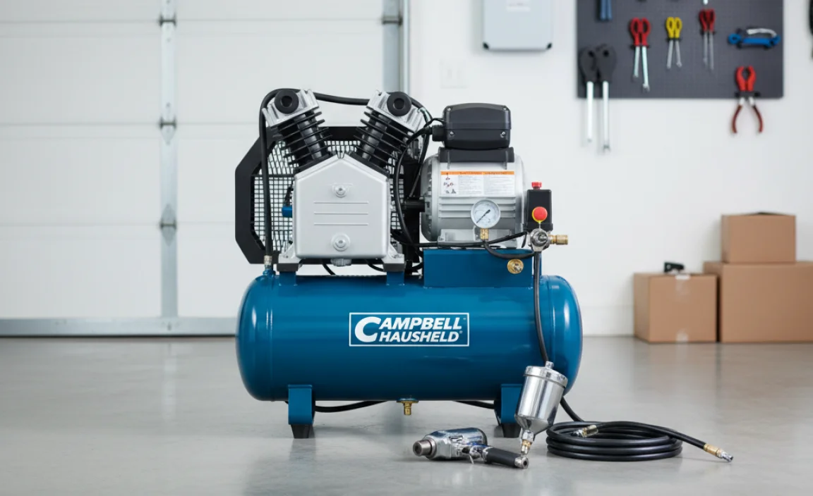Key Features of a Campbell Hausfeld Two-Stage Air Compressor