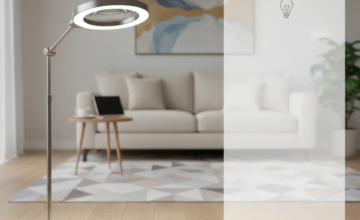 Key Features to Look for in a Magnifying Floor Lamp