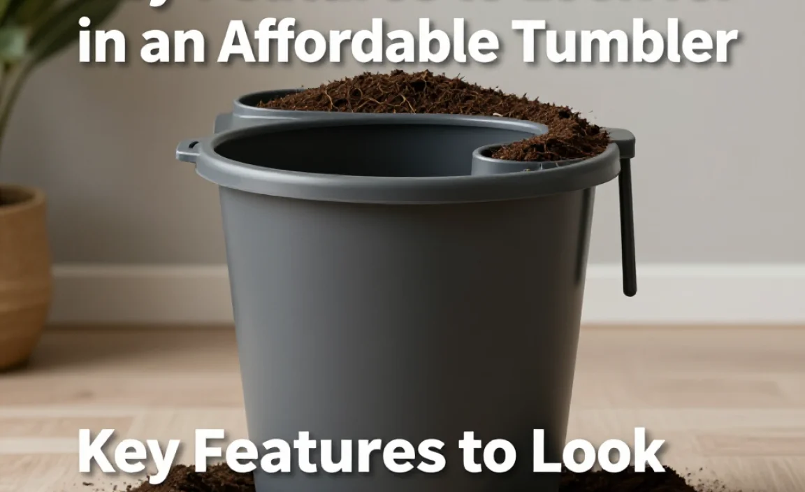 Key Features to Look for in an Affordable Tumbler