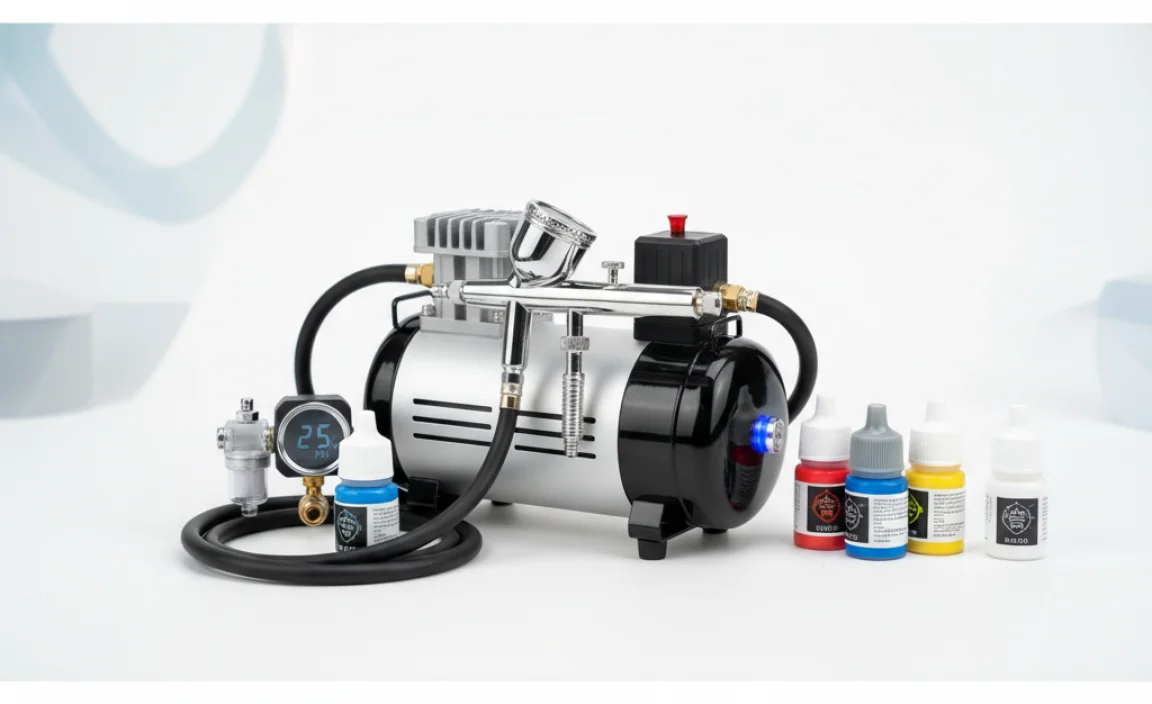 Key Features to Look For in an Airbrush Compressor